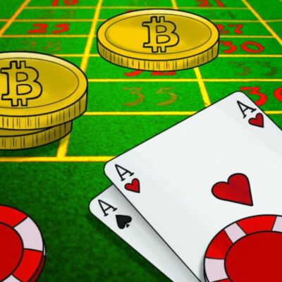 What are crypto gambling games